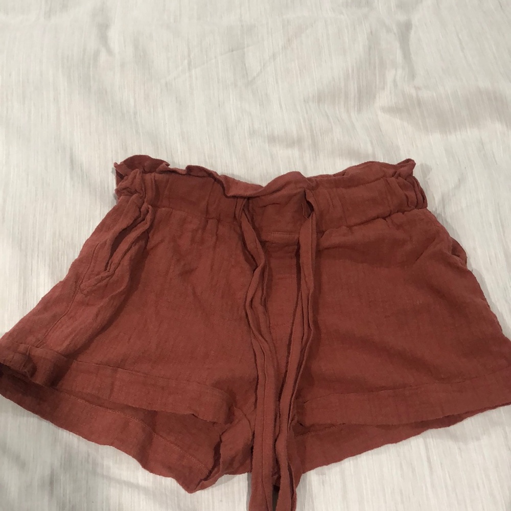 Paper bag shorts